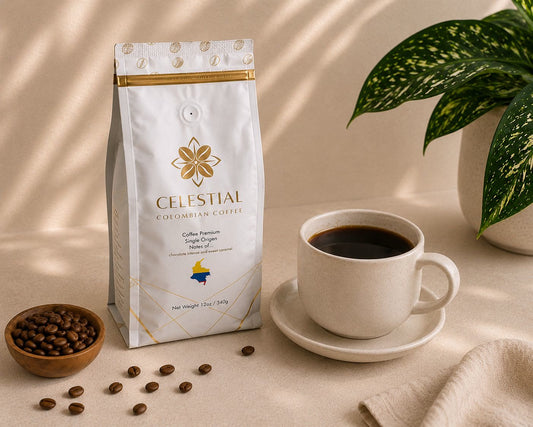 Premium Coffee Bag — single origin Colombian